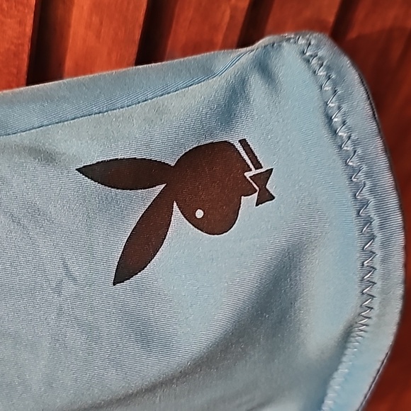 Playboy blue and black lingerie - Picture 7 of 11